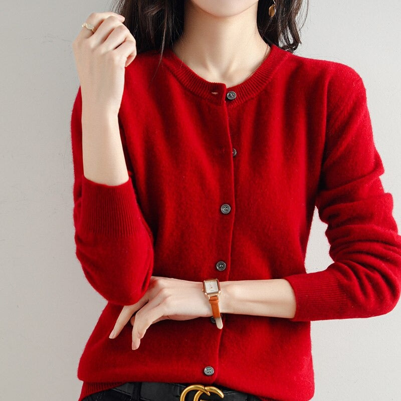 Cardigan Femme Moderne Élégant