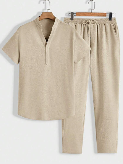 Ensemble de salon pour hommes - Polo confortable et pantalon