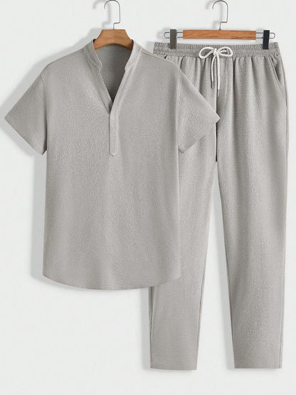 Ensemble de salon pour hommes - Polo confortable et pantalon