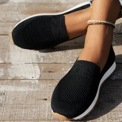 Chaussons naturels tricotés doux