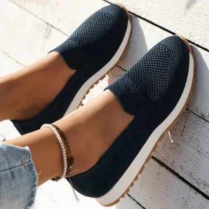 Chaussons naturels tricotés doux