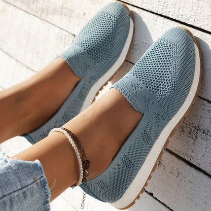 Chaussons naturels tricotés doux