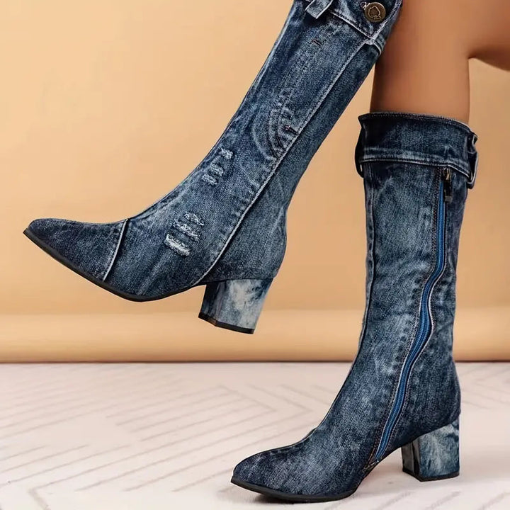 Bottes Femme Largeur Standard Confortables