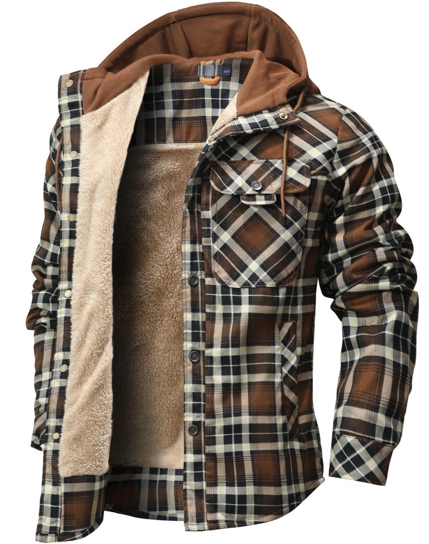 Veste d'extérieur robuste motif Woodland