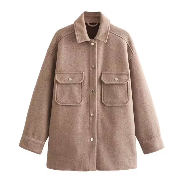 Veste en laine femme style moderne