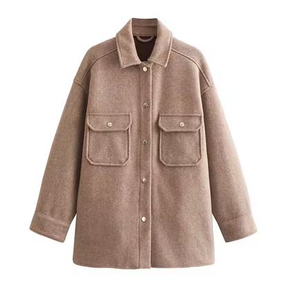 Veste en laine femme style moderne