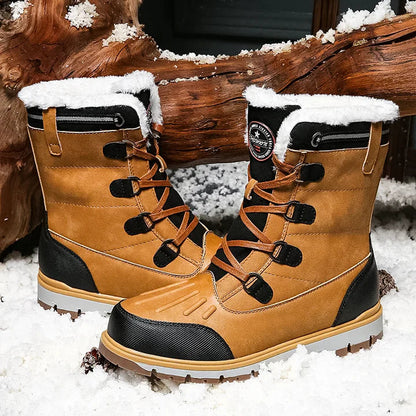 Bottes pour homme imperméables, isolées, hiver