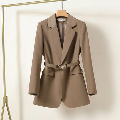 Blazers élégants avec ceinture pour femme