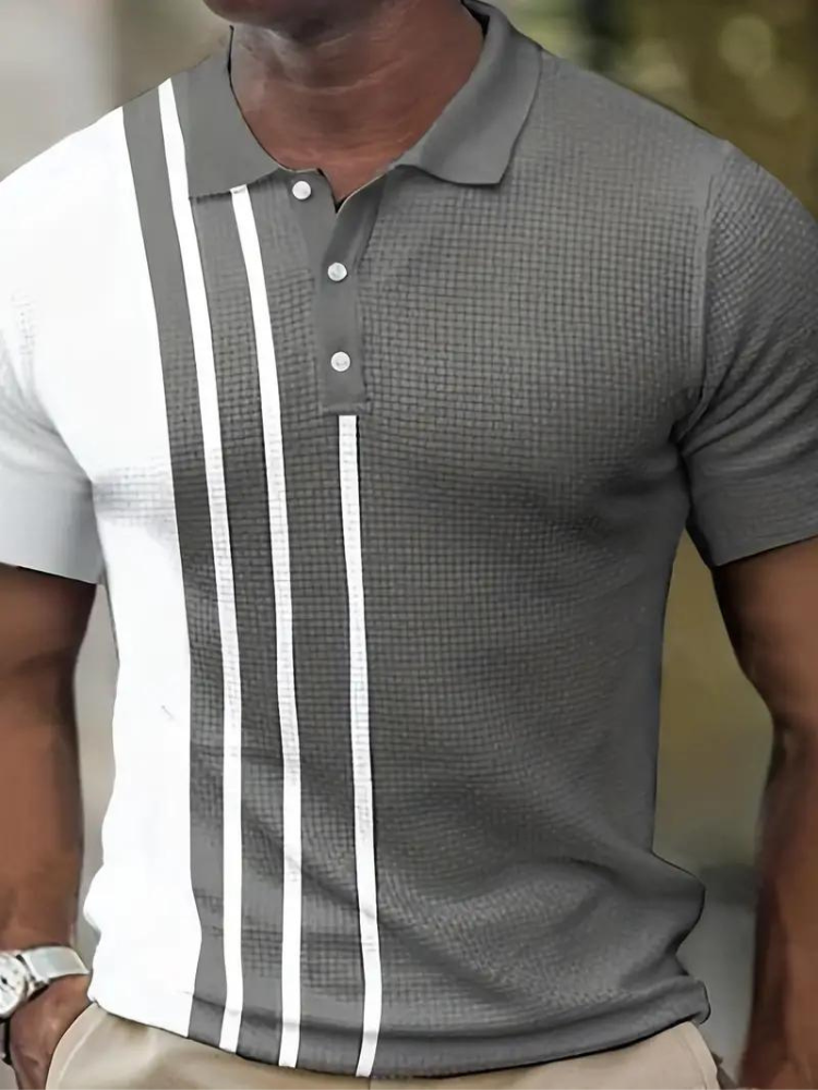 Polo T-shirt chic à manches courtes pour homme
