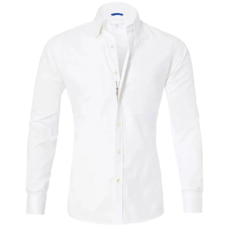 Chemise élégante à manches longues pour homme