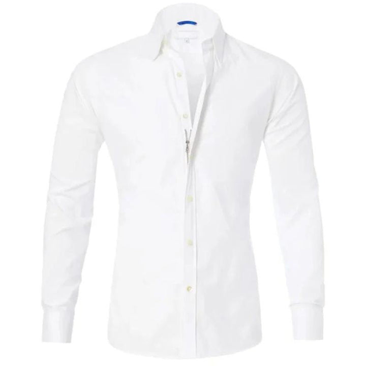 Chemise élégante à manches longues pour homme