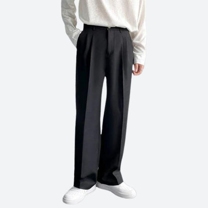 Pantalon homme confortable coupe décontractée
