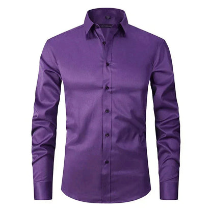 Chemise homme élégante en Oxford stretch