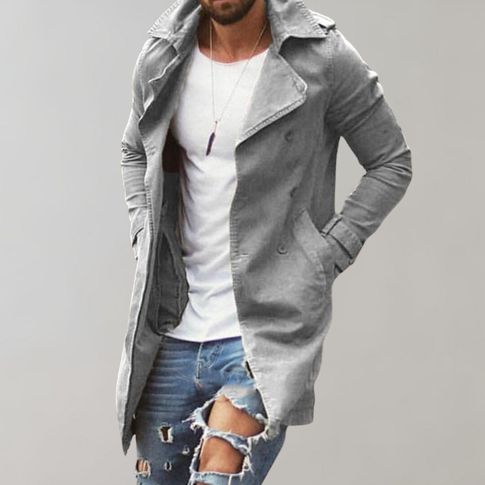 Manteau homme classique taille moyenne