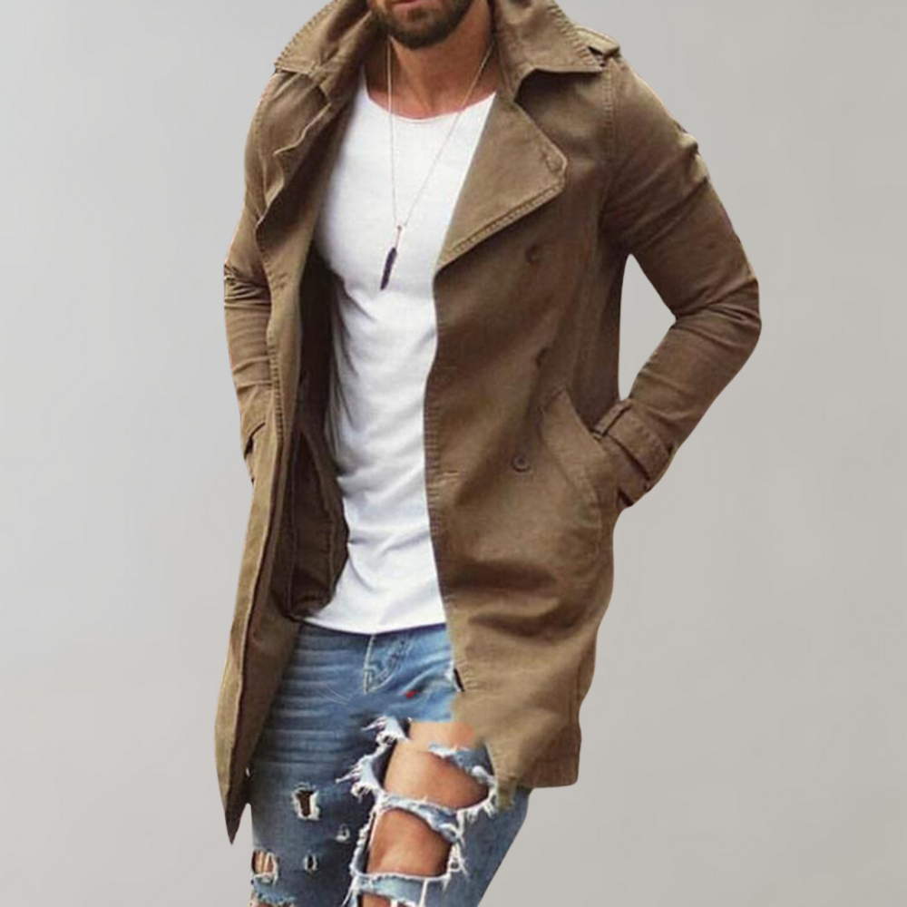 Manteau homme classique taille moyenne
