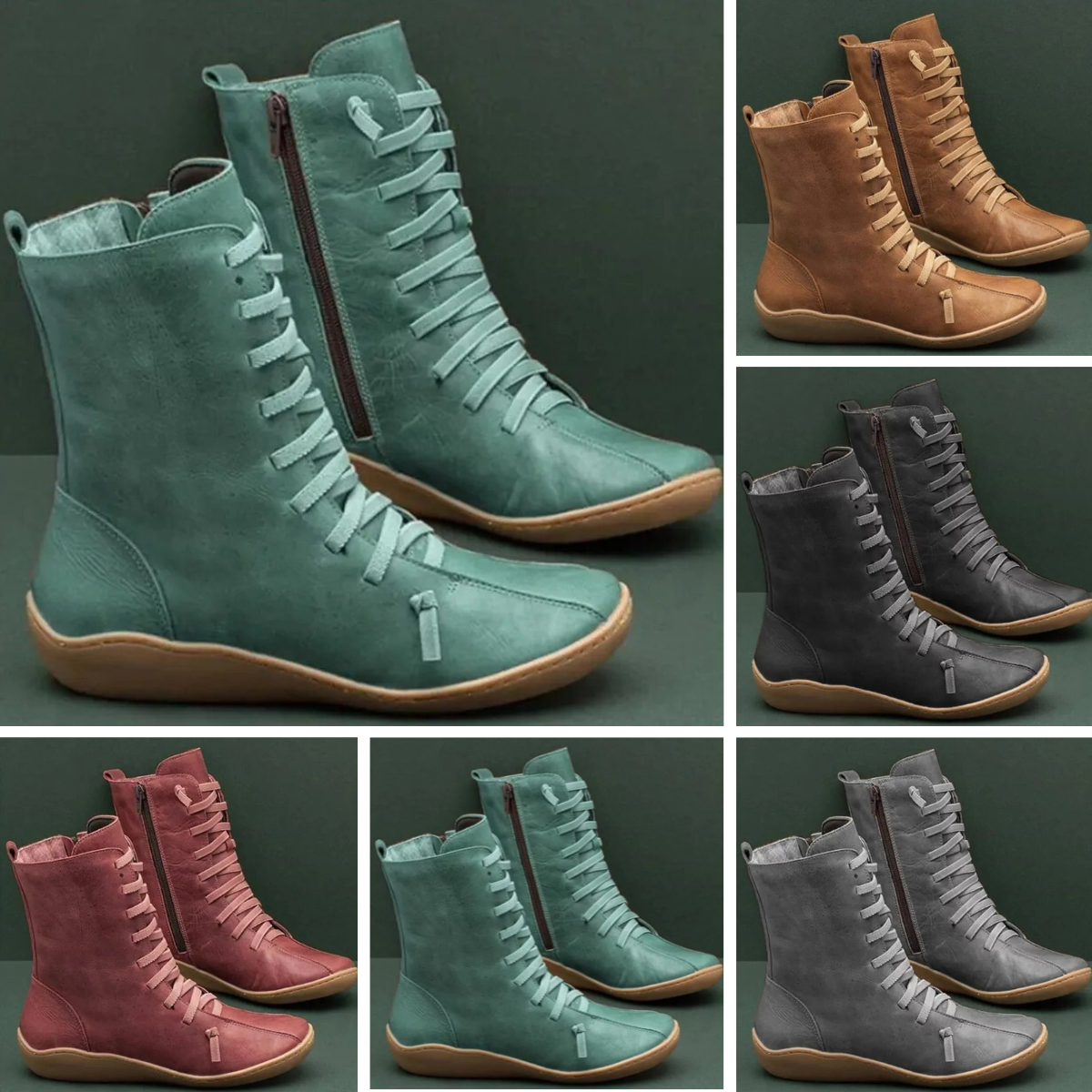 Robuste Winterstiefel aus Echleder - IdealeKleiden
