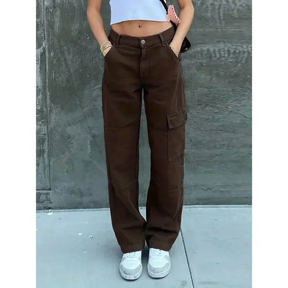 Pantalon cargo femme tendance confortable élégant