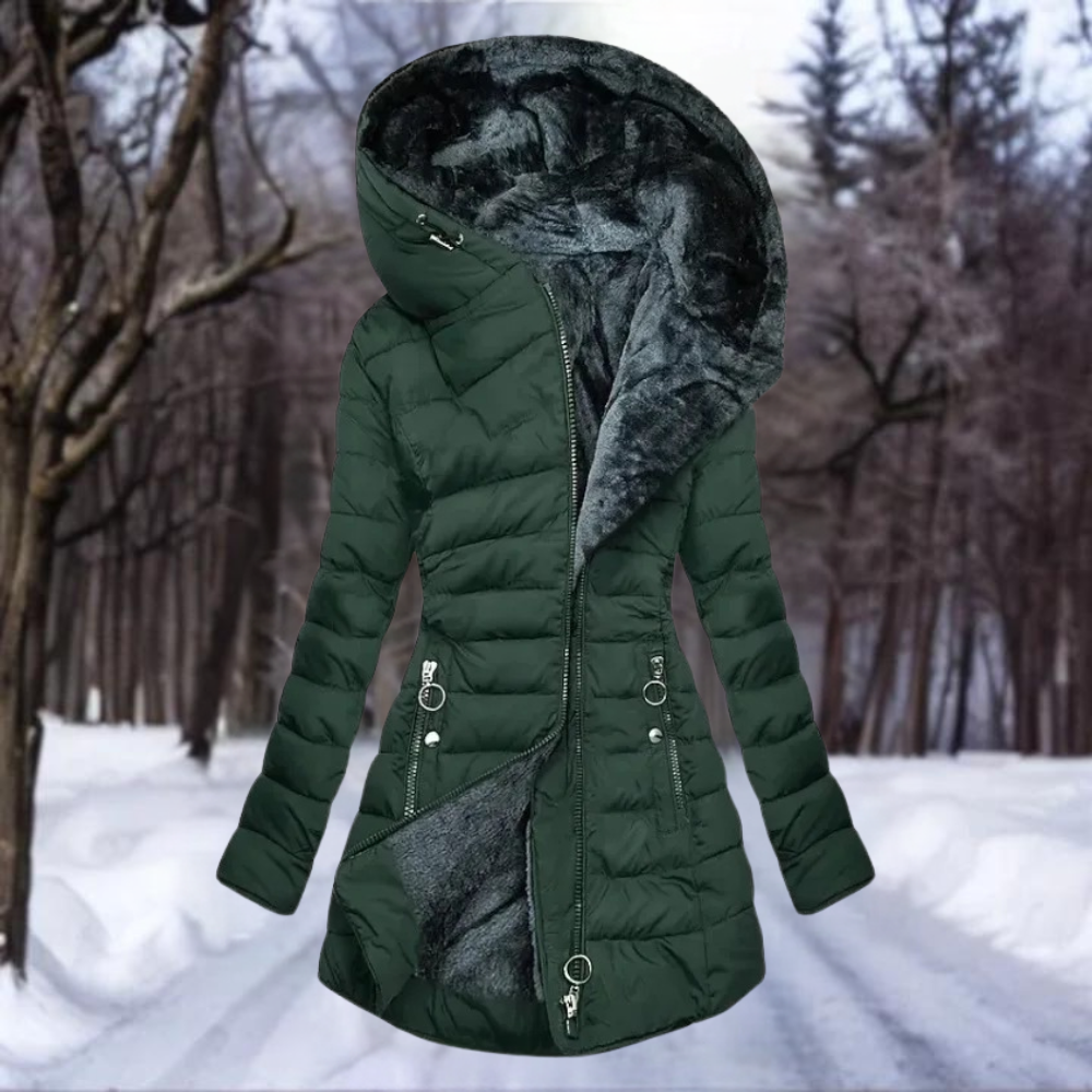 Veste élégante pour femme en peluche douce