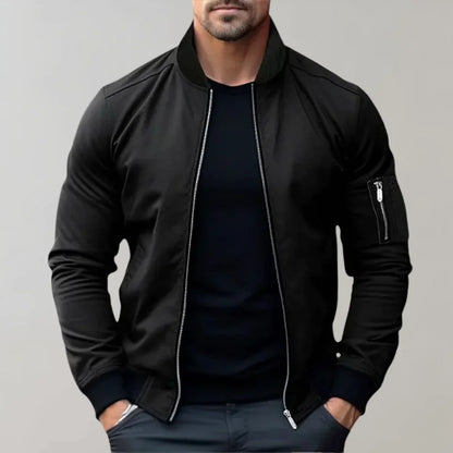 Bomber blouson pour homme, coupe slim moderne