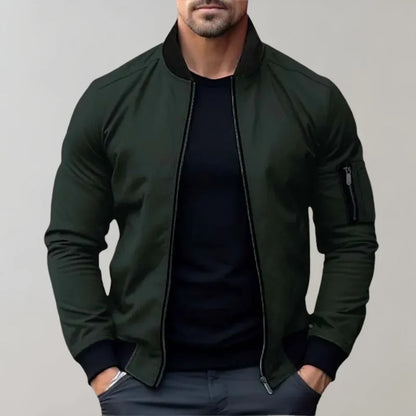 Bomber blouson pour homme, coupe slim moderne