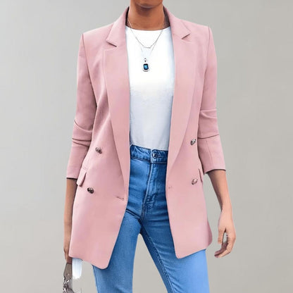 Veste longue élégante pour femme style printemps