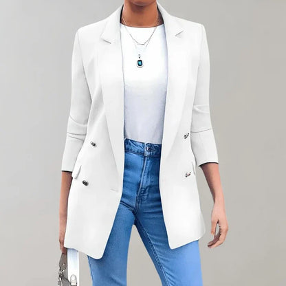 Élégante veste longue pour femme