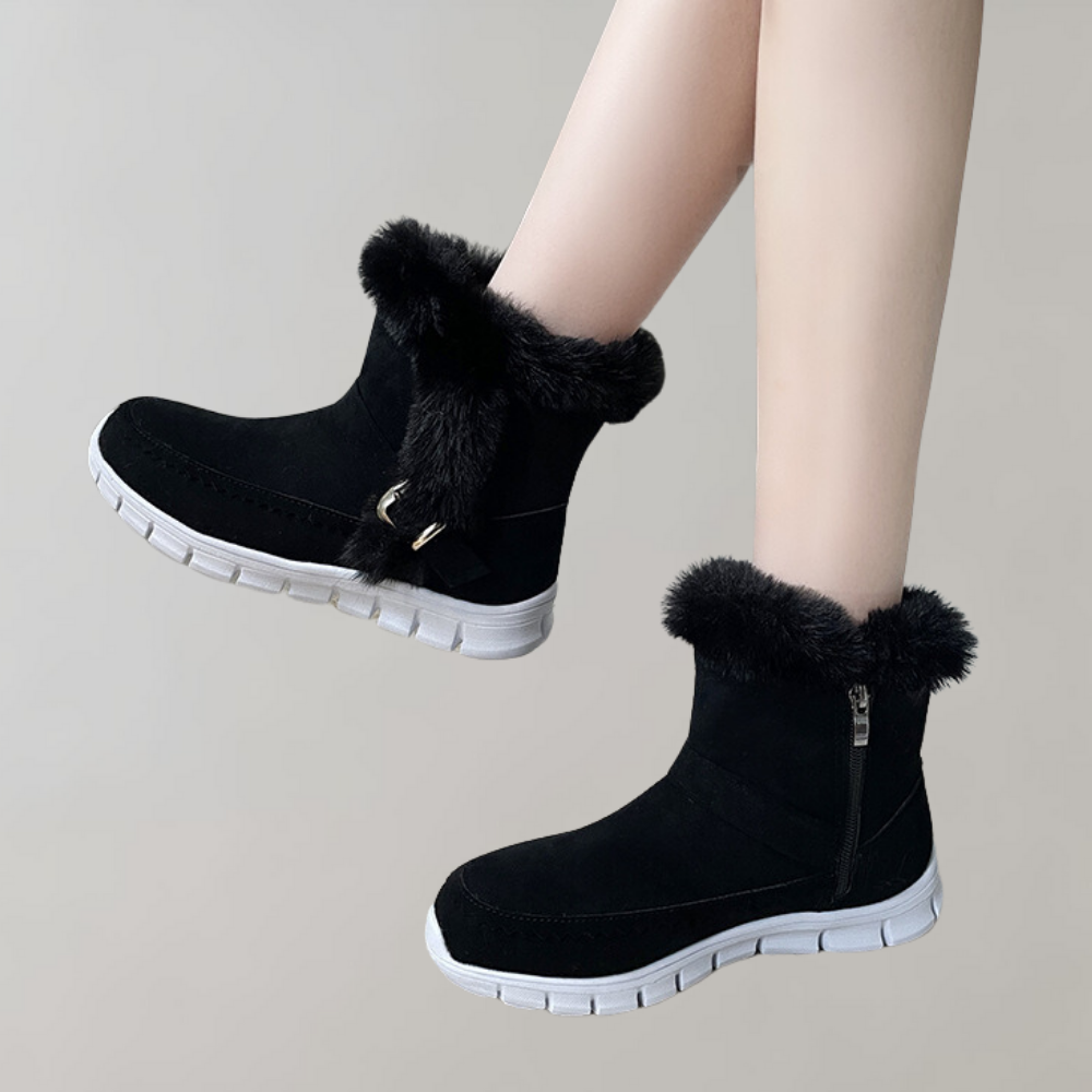 Paiva - Damenstiefel Warm & Bequem Winter - IdealeKleiden