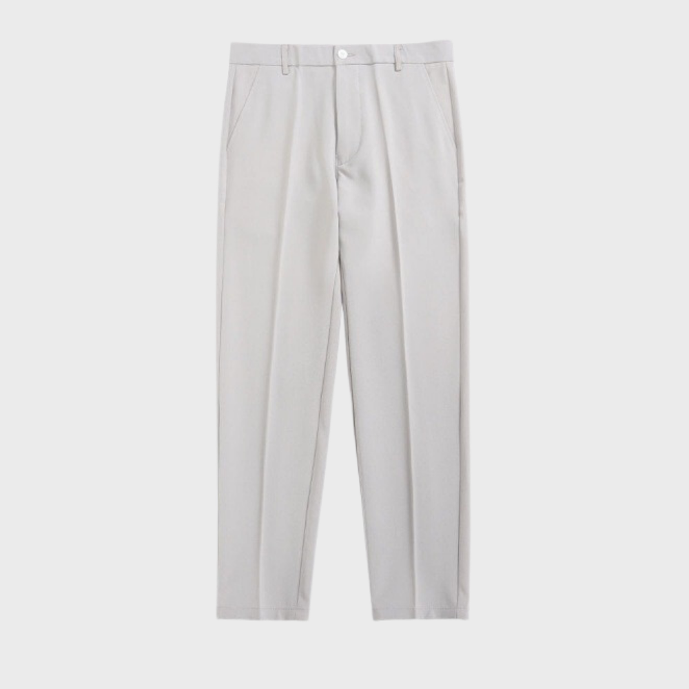 Pantalon homme moderne style chino coupe slim