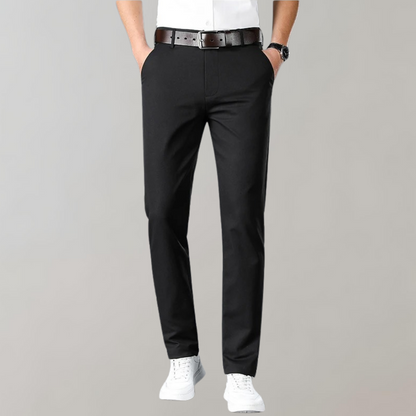 Modische Chinos Herren Slim Fit Baumwolle Elegant - IdealeKleiden