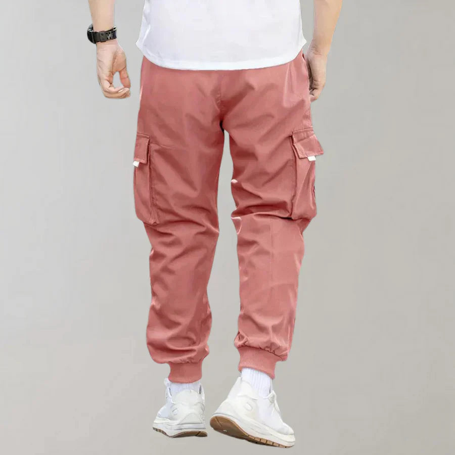 Stylische Sports-Hose mit Kordelzug und Taschen - IdealeKleiden