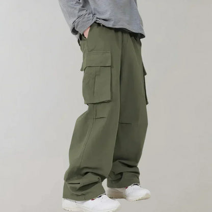 Pantalon cargo pour homme coupe droite et stylé