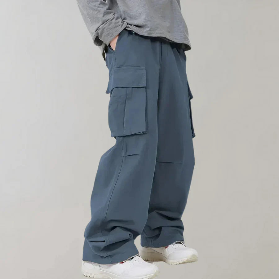 Pantalon cargo pour homme coupe droite et stylé