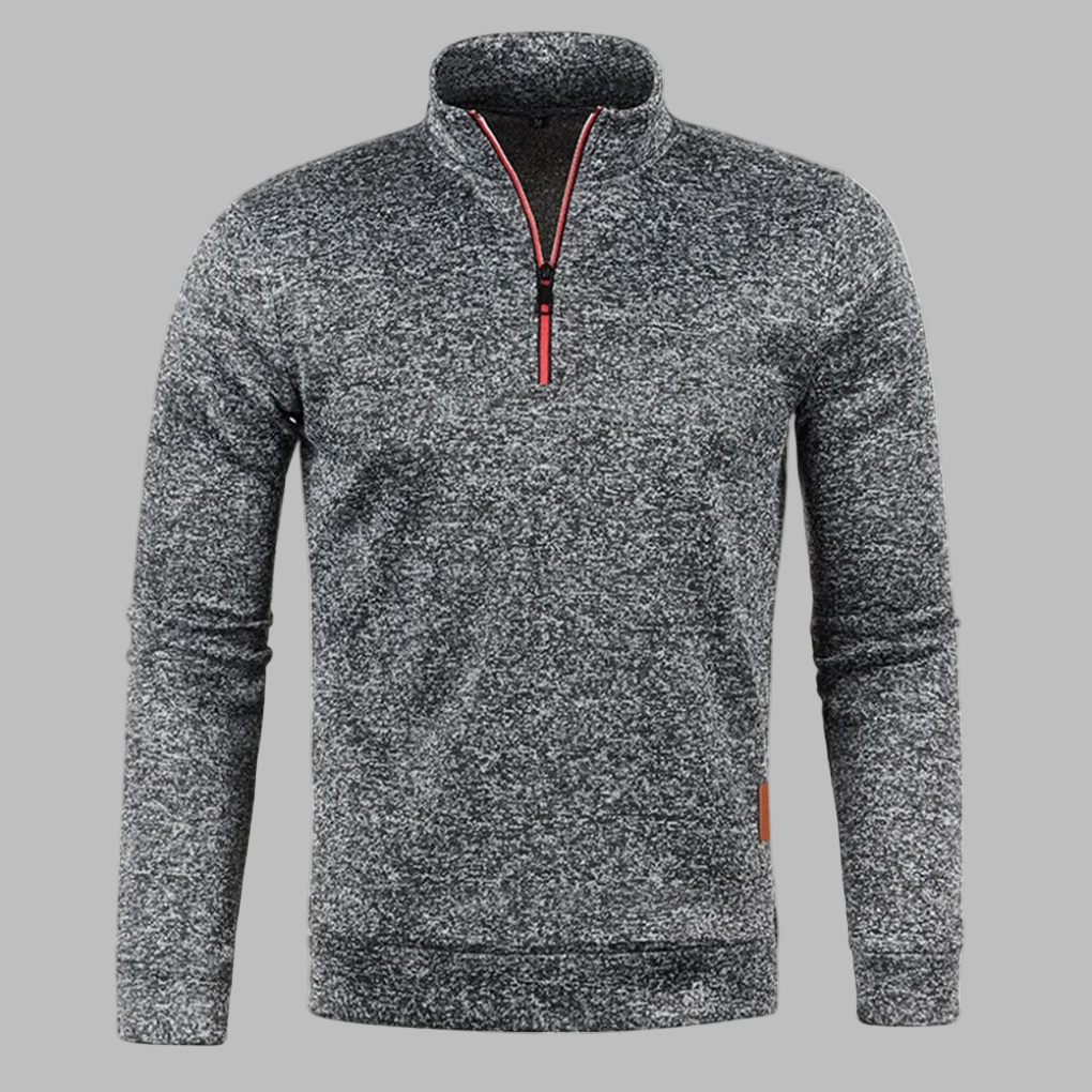 Pull léger homme été fermeture éclair