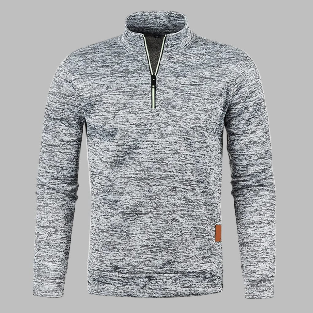 Pull léger homme été fermeture éclair