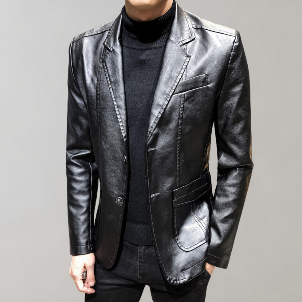 Blazer élégant ajusté pour hommes
