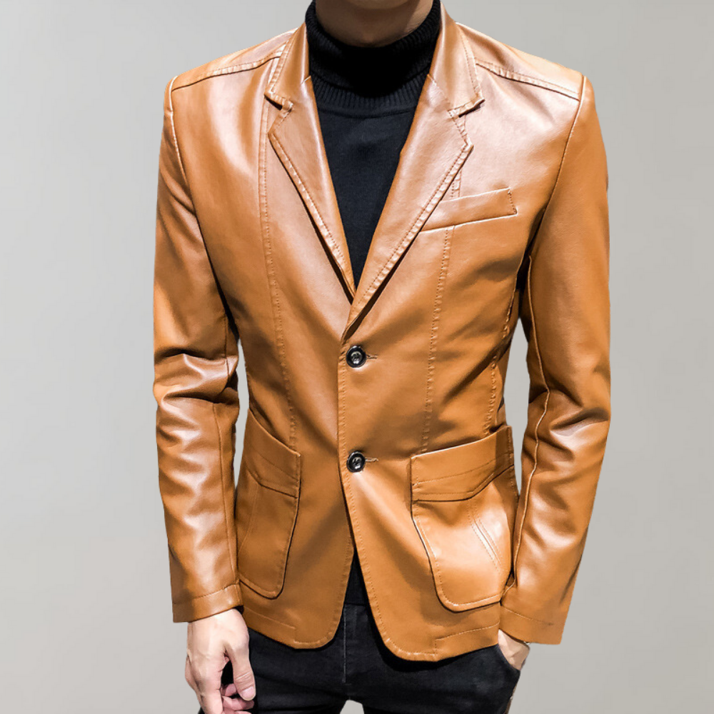 Blazer élégant ajusté pour hommes