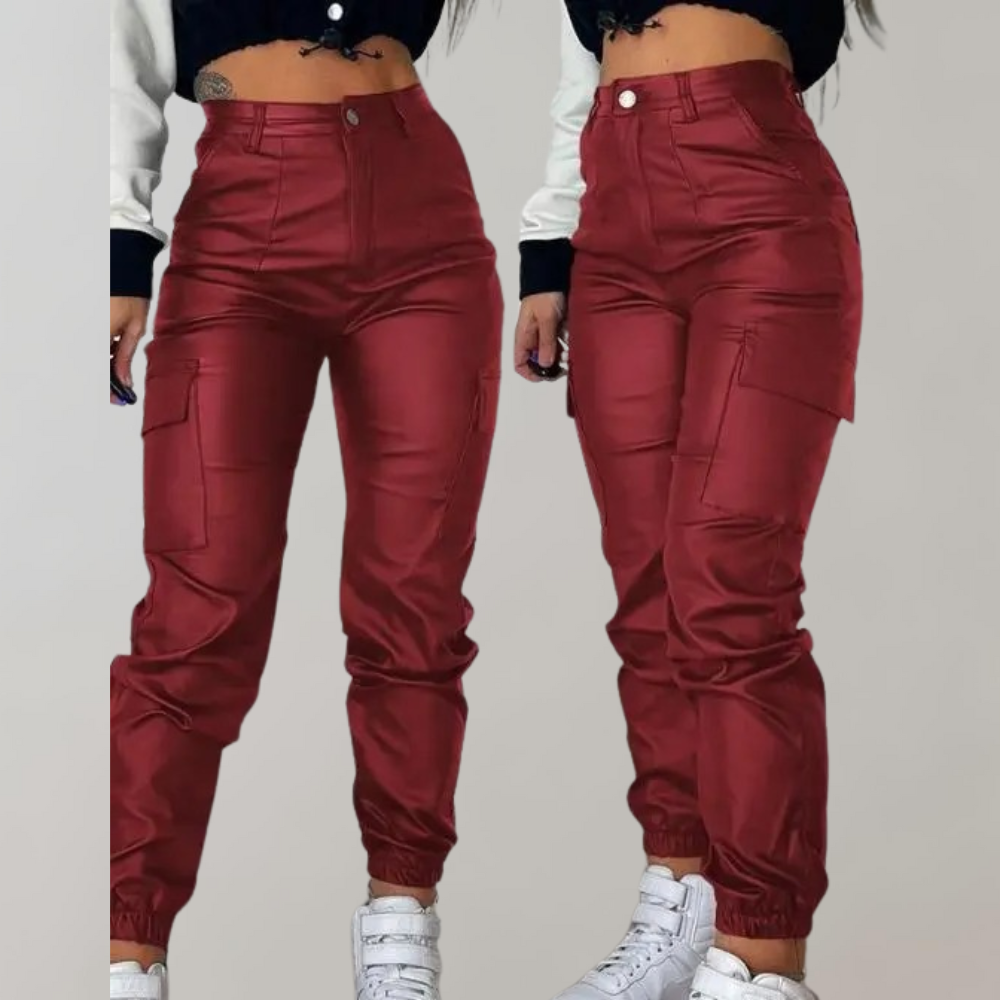 Pantalon cargo femme de haute qualité avec de nombreuses poches
