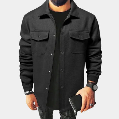 Veste-chemise homme classique moderne