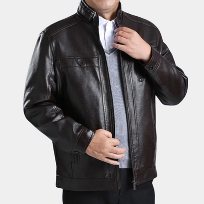 Doudoune matelassée pour homme avec col montant moderne