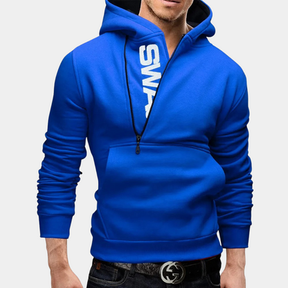 Sweat à capuche zippé stylé pour homme - Design tendance