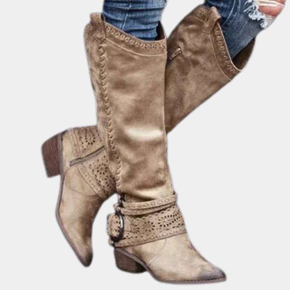 Élégantes bottes pour femmes Classiques Simples