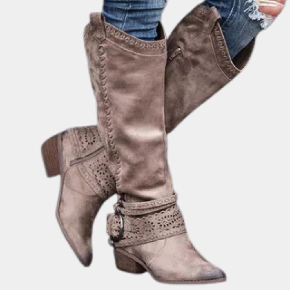 Élégantes bottes pour femmes Classiques Simples