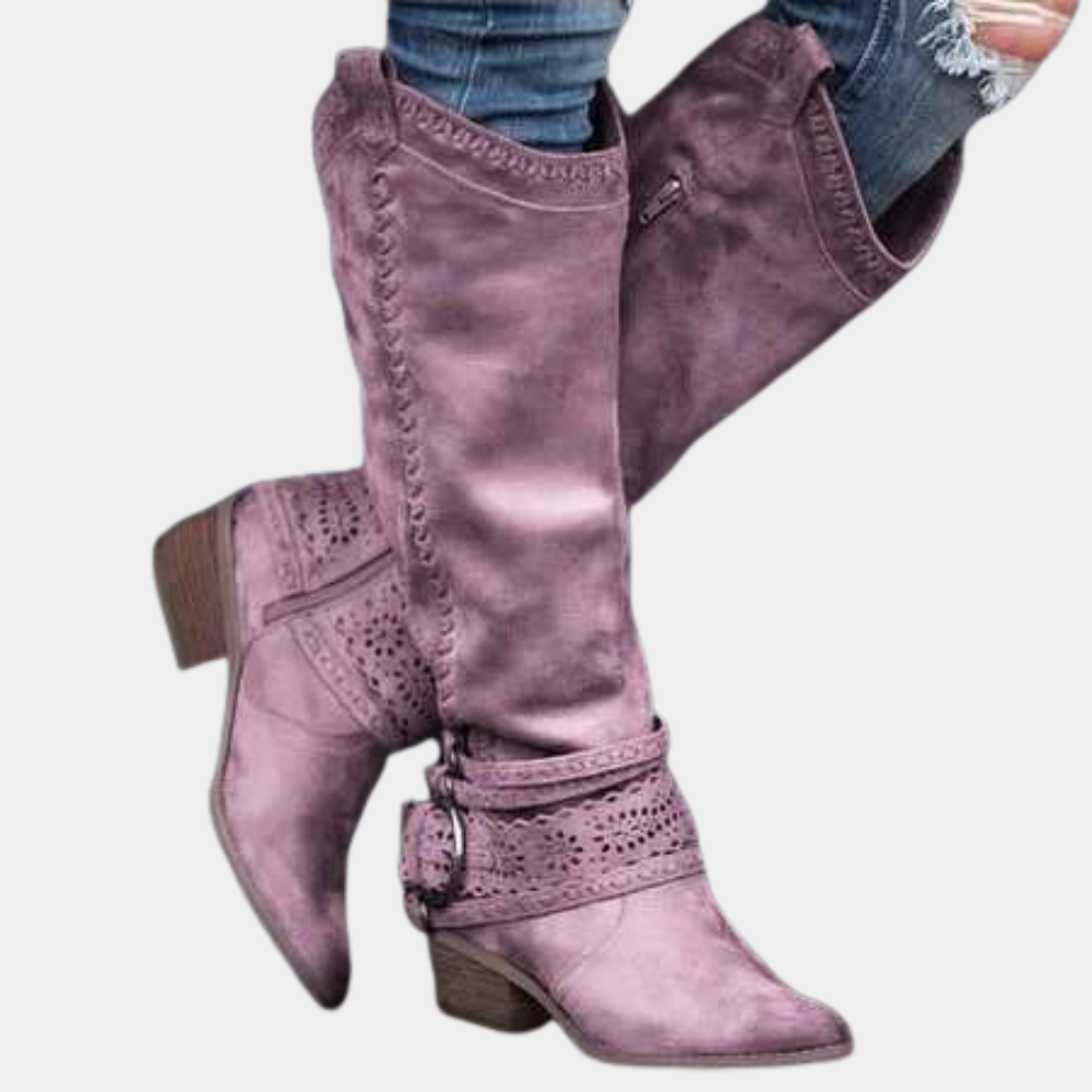 Élégantes bottes pour femmes Classiques Simples