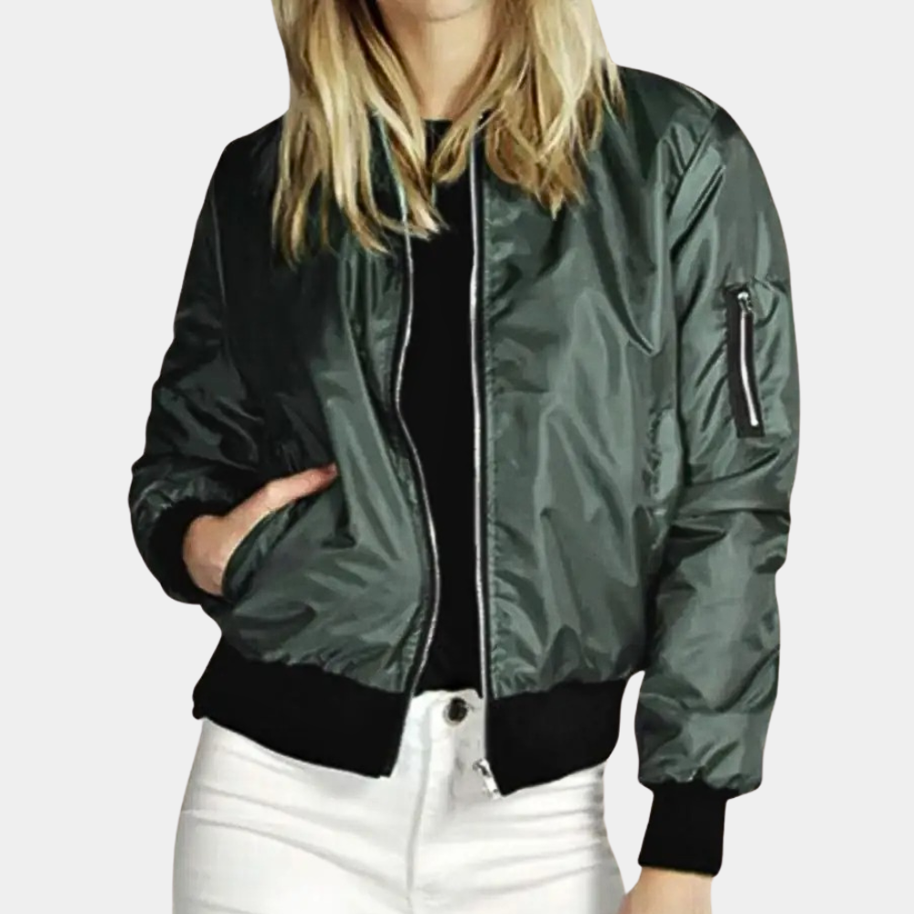 Veste d'automne femme élégante et confortable