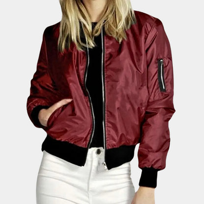 Veste d'automne femme élégante et confortable