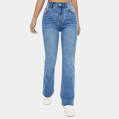 Jeans Femme Tendance Taille Haute Décontracté Chic
