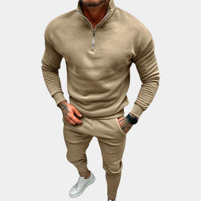 Bequemer Jogginganzug Männer Sportlich - IdealeKleiden