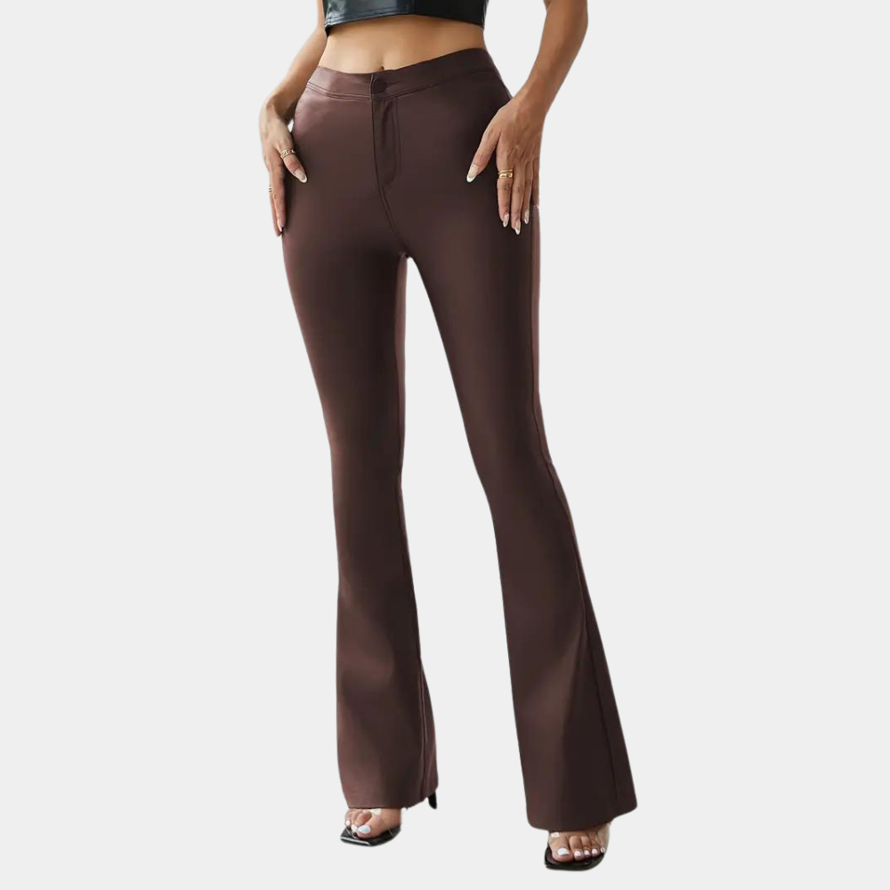 Stilvolle Damen Hose Slim Fit Elegant - IdealeKleiden