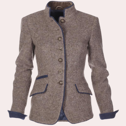 Stylische Damenjacke Herbst Mode - IdealeKleiden