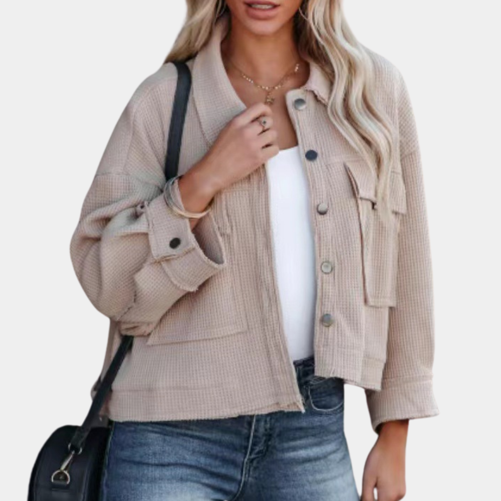 Moderne Winterjacke Damen Herbst Stil - IdealeKleiden
